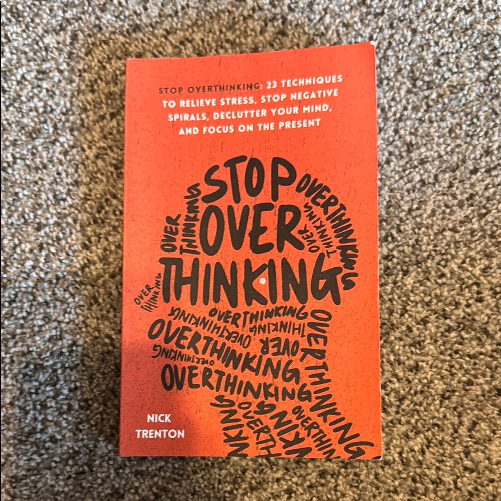 Stop Overthinking Book by Nick Trenton
